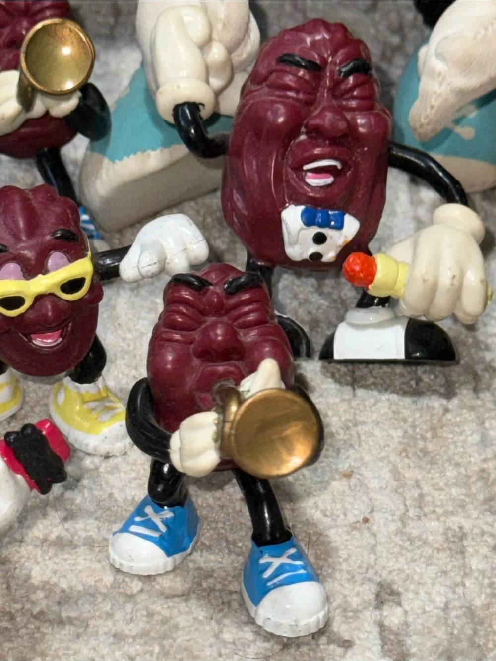 California Raisins vintage collection figurines